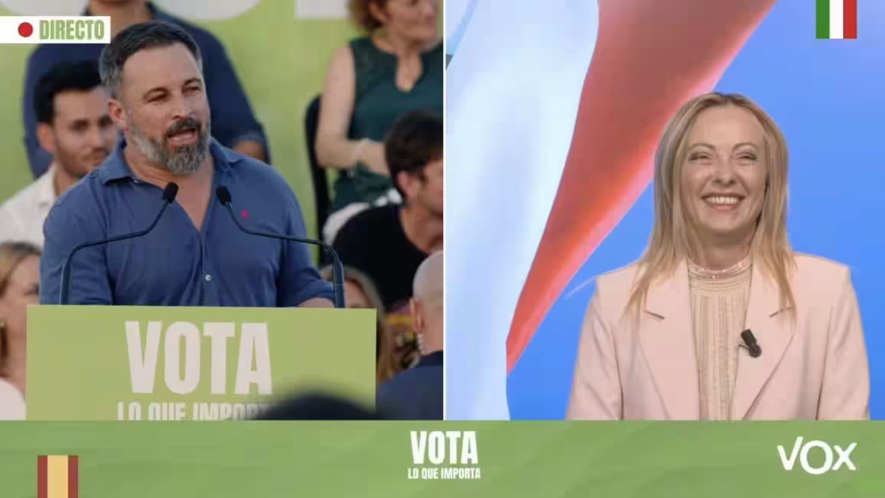 Meloni Tira La Volata All Estrema Destra Spagnola Di Vox Arrivato Il