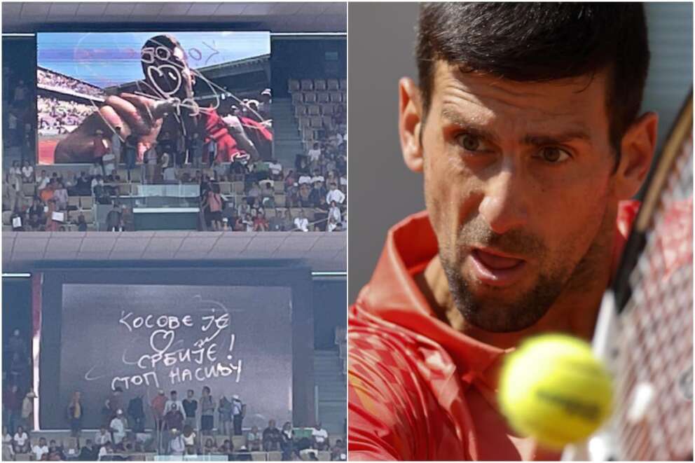 Scontri in Kosovo, Djokovic dal Roland Garros si schiera con i suoi connazionali: “Kosovo è il cuore della Serbia”