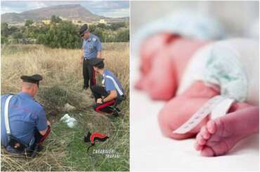 Abbandonarono il figlio appena nato in un terreno agricolo, arrestati i genitori: hanno 16 e 19 anni