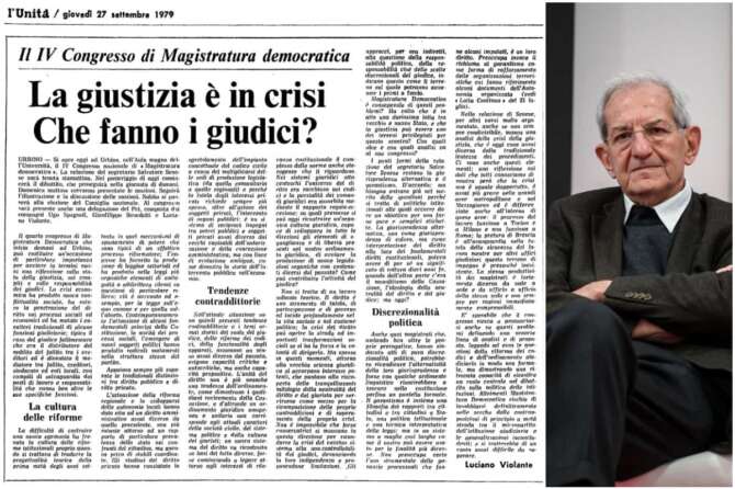 Luciano Violante e la crisi della giustizia: il garantismo non serve più?