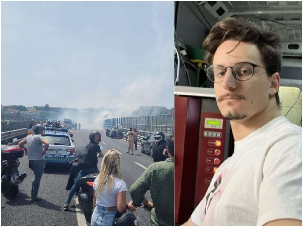 Auto esplosa in Tangenziale, è morto anche il tirocinante Fulvio: era ricoverato con gravi ustioni