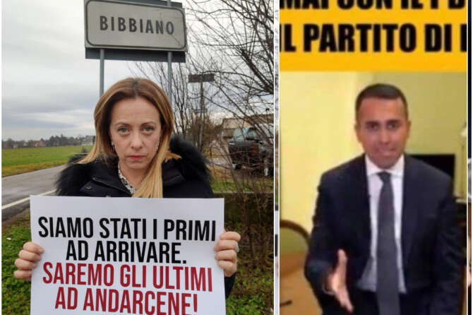 Meloni e grillini, adesso parlateci di Bibbiano: Giorgia andrà lì col cartello “Era innocente”?