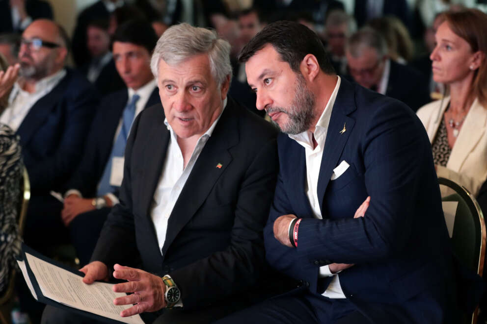 Tajani contro Salvini: “Con nazi e Le Pen non ci stiamo”