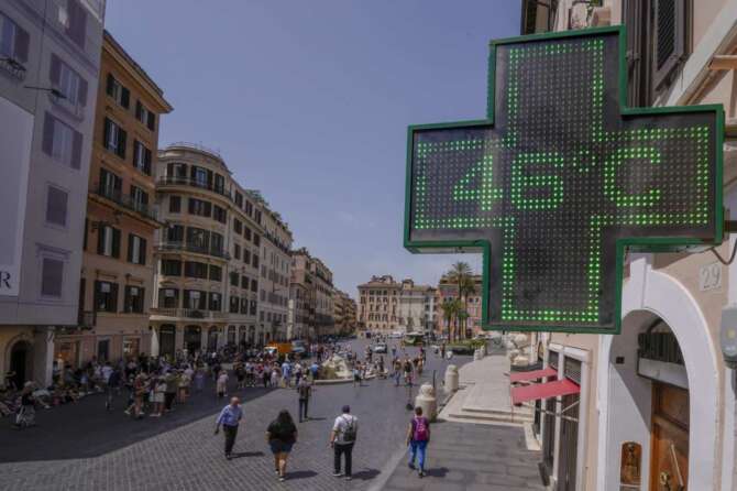 Quando finirà il caldo torrido, massima potenza poi arrivano in temporali (ma non ovunque): picchi oltre 40 gradi