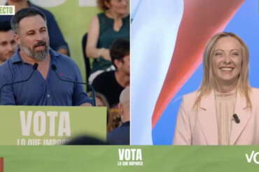 Meloni tira la volata all’estrema destra spagnola di Vox: “Arrivato il tempo dei patrioti, uniti contro immigrazione e ambientalismo fondamentalista”