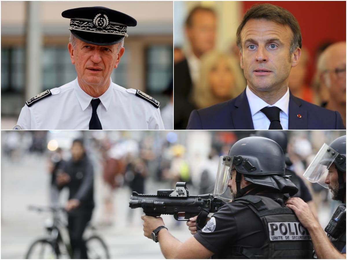 “Niente carcere per gli agenti”, la sparata del capo della polizia francese che imbarazza Macron