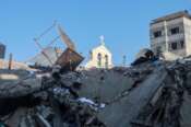 Il mistero della strage dell’ospedale di Gaza, ancora dubbi e intanto Israele bombarda chiesa ortodossa
