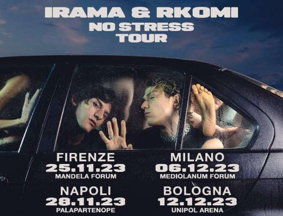 Irama e Rkomi: il “No Stress” tour fa tappa a Napoli, il concerto al Palapartenope