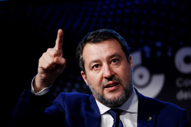 Il ministro Matteo Salvini