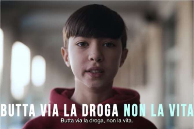 Lo spot anti-droga