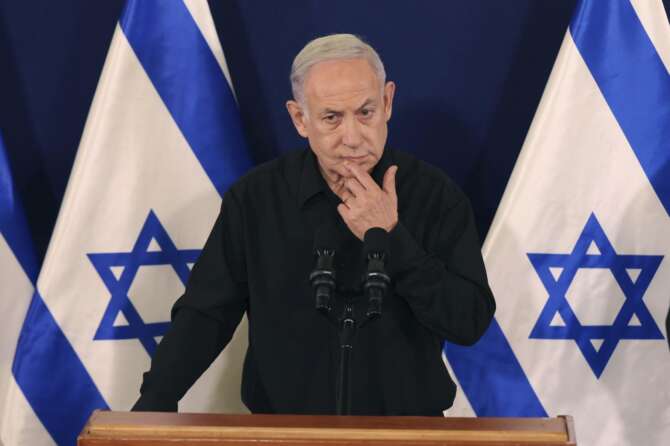 Il premier israeliano Benjamin Netanyahu