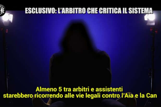 Arbitro a Le Iene, chi è e cosa ha detto