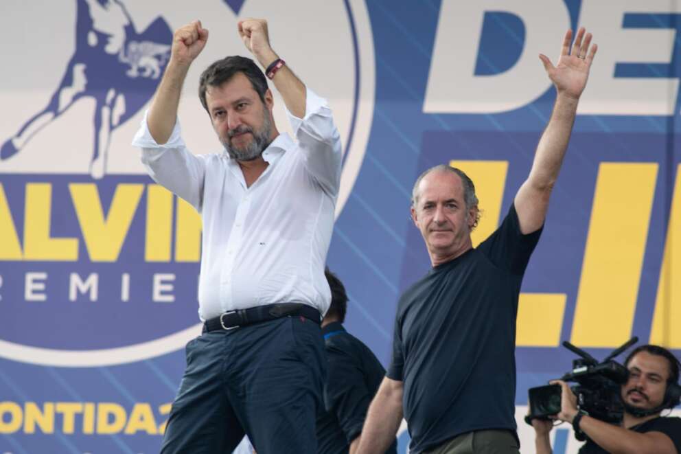 Salvini blinda Zaia e spacca la destra sul terzo mandato