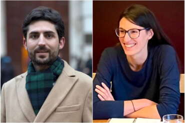 Alessio Ercoli e Marta Bruschi