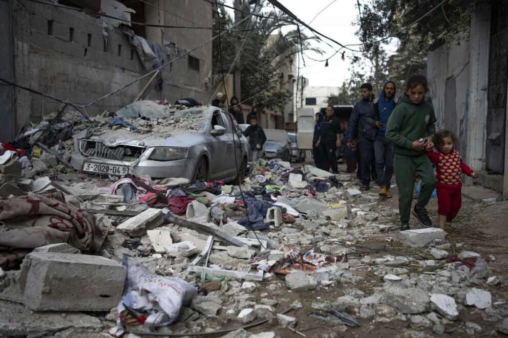 La distruzione a Rafah