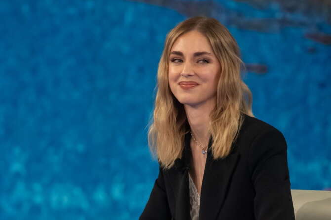 Chiara Ferragni partecipa alla trasmissione Che Tempo che fa – Spettacolo – Milano, Italia – Domenica 3 Marzo 2024 (Foto Claudio Furlan/Lapresse) Chiara Ferragni participates in the program Che Tempo che fa – Entertainment – Milan, Italy – Sunday, March 3, 2024 (Photo Claudio Furlan/Lapresse)