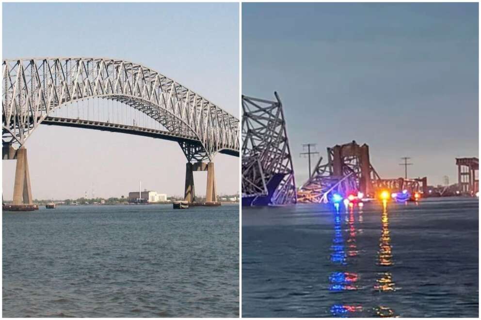 Francis Scott Key Bridge: la storia del ponte di Baltimora dopo il crollo causato dallo schianto di una nave