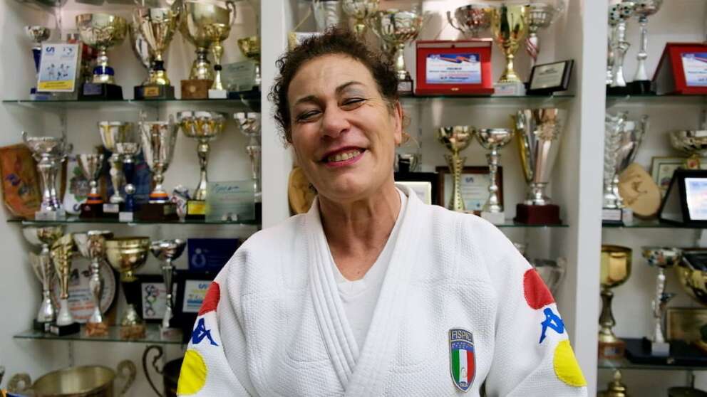Matilde Lauria, judoka sordocieca