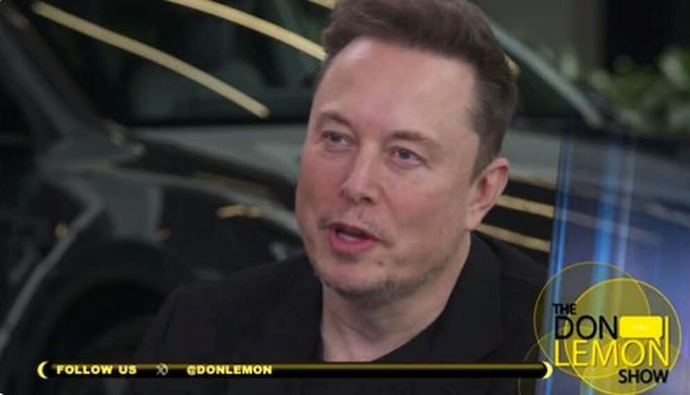 Elon Musk nell’intervista a Don Lemon