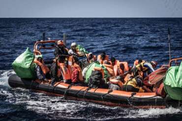 Il soccorso del 13 marzo ai sopravvissuti alla strage

Foto: Johanna de Tessieres/Sos Mediterranée