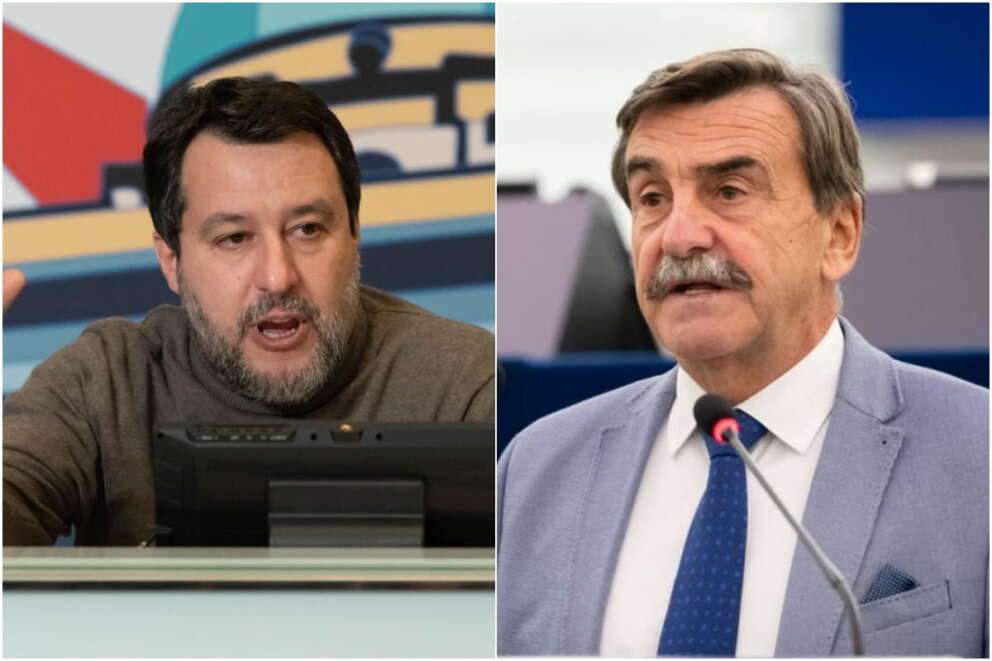 Matteo Salvini e Gianantonio Da Re