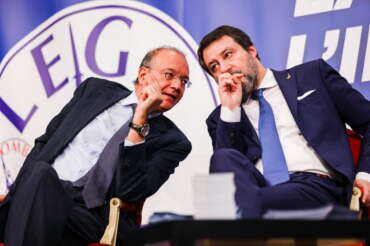 Giuseppe Valditara e Matteo Salvini