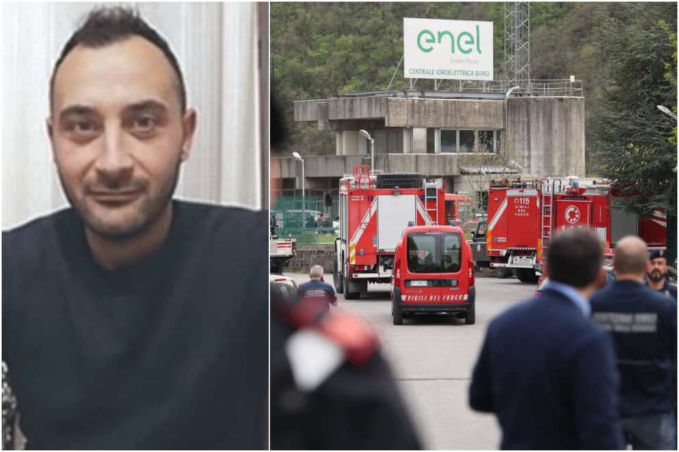 Vincenzo Franchina, uno dei tre operai morti nell’incidente presso la centrale idroelettrica di Suviana