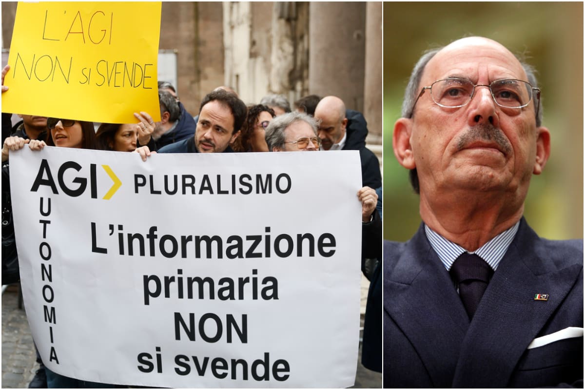 Agi ad Angelucci, l’Eni mette l’agenzia all’asta: per il deputato leghista l’affare si complica (e spunta Mondadori)