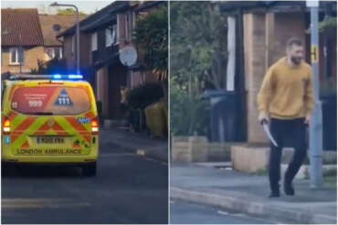 Londra, armato di katana uccide un 14enne e ferisce 4 persone a Hainault: arrestato, per la polizia “non è terrorismo”