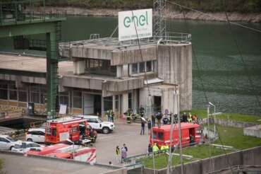 La centrale idroelettrica di Suviana