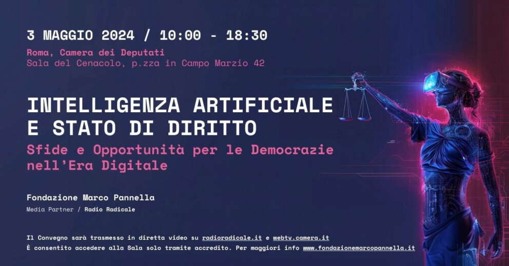 Intelligenza Artificiale e Stato di Diritto: convegno a Roma
