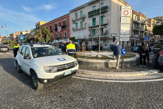 Pozzuoli in una foto postata dal sindaco Manzoni