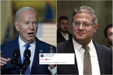 Joe Biden, Itamar Ben-Gvir e il post su X del ministro israeliano