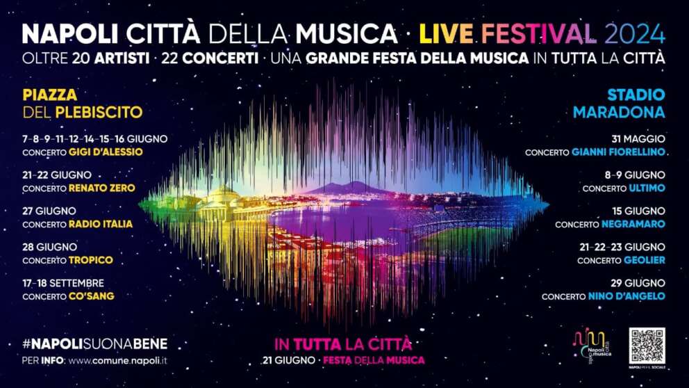 ‘Napoli Città della Musica’: residenti in ‘ostaggio’ del live festival 2024