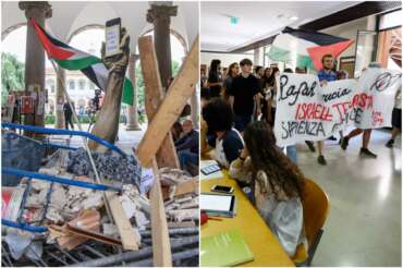 Ecco gli ‘studenti dissidenti’, il manifesto di Milano per il diritto allo studio e il richiamo ai teppisti di Roma