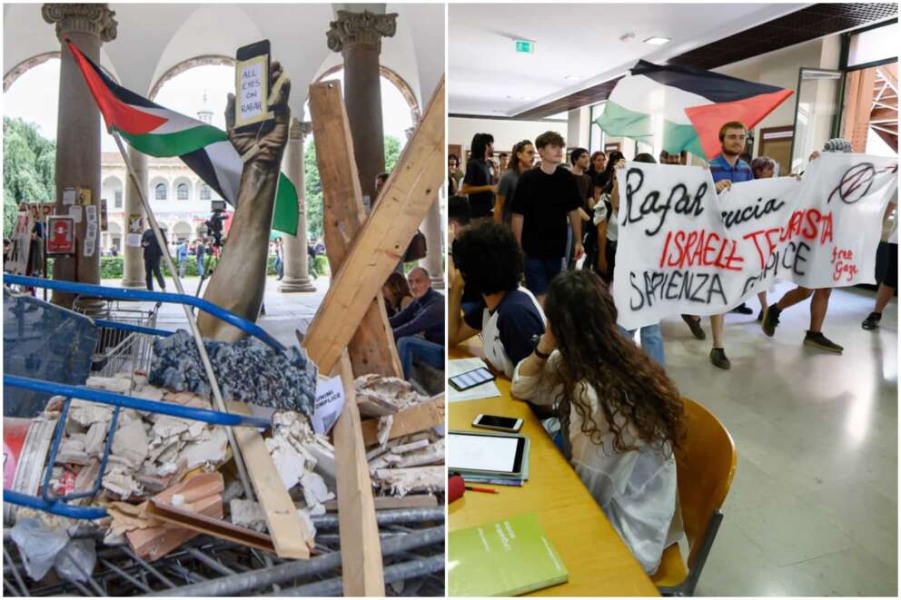 Ecco gli ‘studenti dissidenti’, il manifesto di Milano per il diritto allo studio e il richiamo ai teppisti di Roma