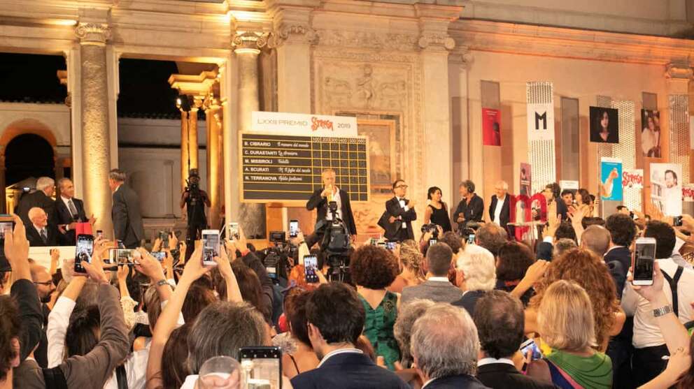 5Foto Carlo Lannutti/LaPresse 05-07 – 2019 Roma, Italia Cultura. Premio Strega edizione LXXIII 2019 Nella foto : Il vincitore Antonio Scurati