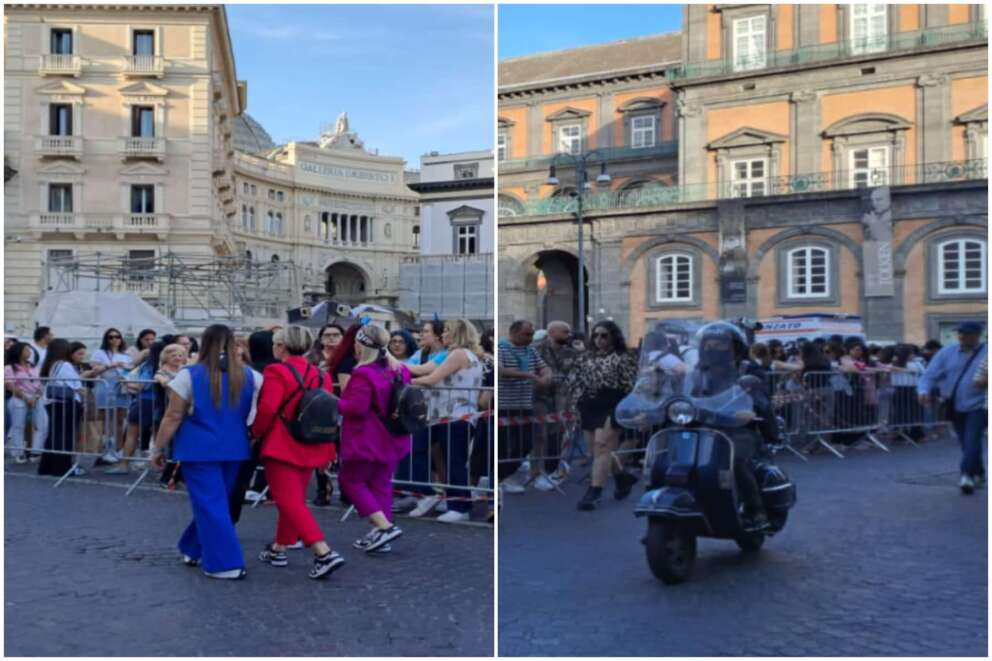 Caos e sosta vietata a Napoli nel centro blindato, la Municipale: “Non possiamo intervenire perché siamo in servizio per il concerto”