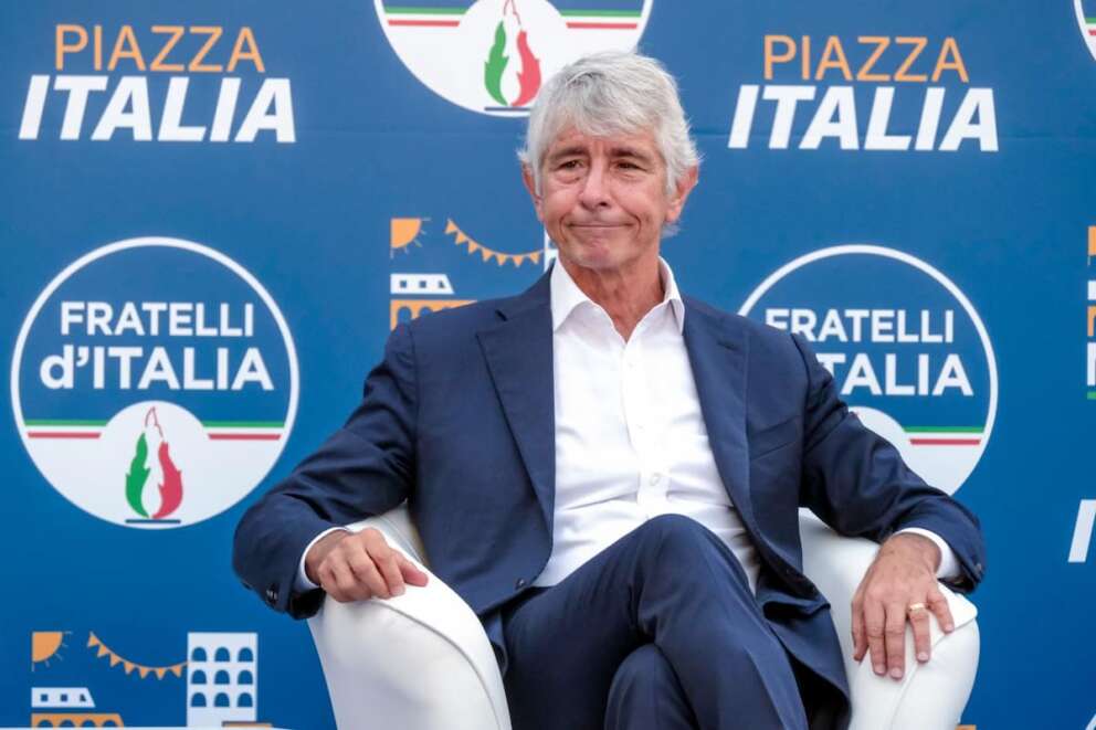 Il ministro dello Sport Andrea Abodi