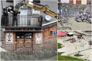 Cervinia, dopo l’alluvione la gara di solidarietà prosegue online: raccolte per le attività distrutte dal fango