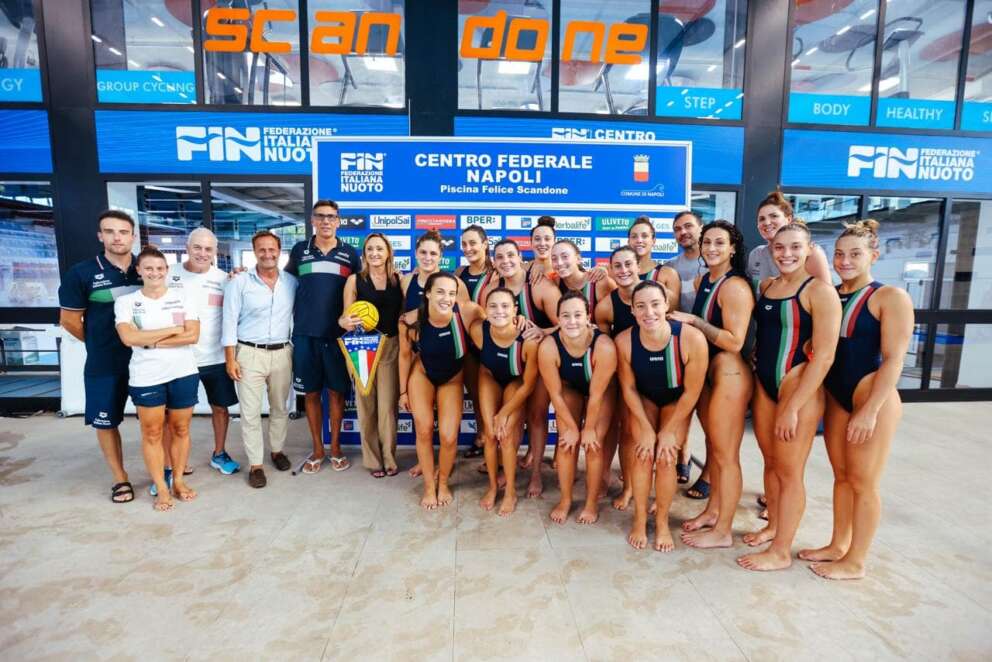 Il Setterosa a Napoli contro il Canada prima dell’Olimpiade, coach Silipo: “L’obiettivo è il podio”