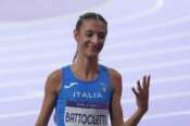 Nadia Battocletti during Women’s 5000 meters Final of athletic at the 2024 Summer Olympics, Monday , August 5 , 2024, in Paris, France. (Photo by Spada/LaPresse)