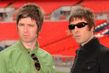 Noel e Liam Gallagher nel 2009