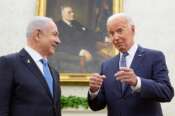 President Joe Biden, right, talks with Israeli Prime Minister Benjamin Netanyahu, left, in the Oval Office of the White House in Washington, Thursday, July 25, 2024. (AP Photo/Susan Walsh) Associated Press / LaPresse Only italy and Spain