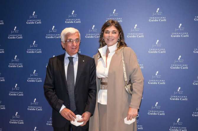 FOTO DA IMAGO – CARLO LANNUTTI – LUICI CHIARELLO CARDIOCHIRURGO CON LA MOGLIE RAFFAELLA DOCIMO