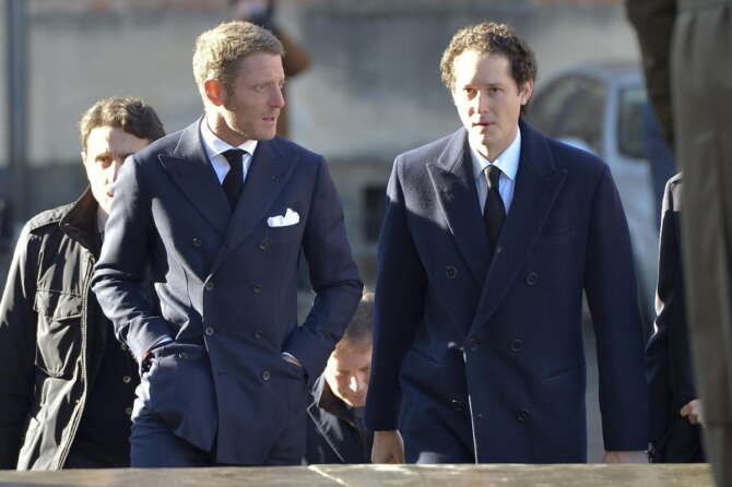 Lapo e John Elkann