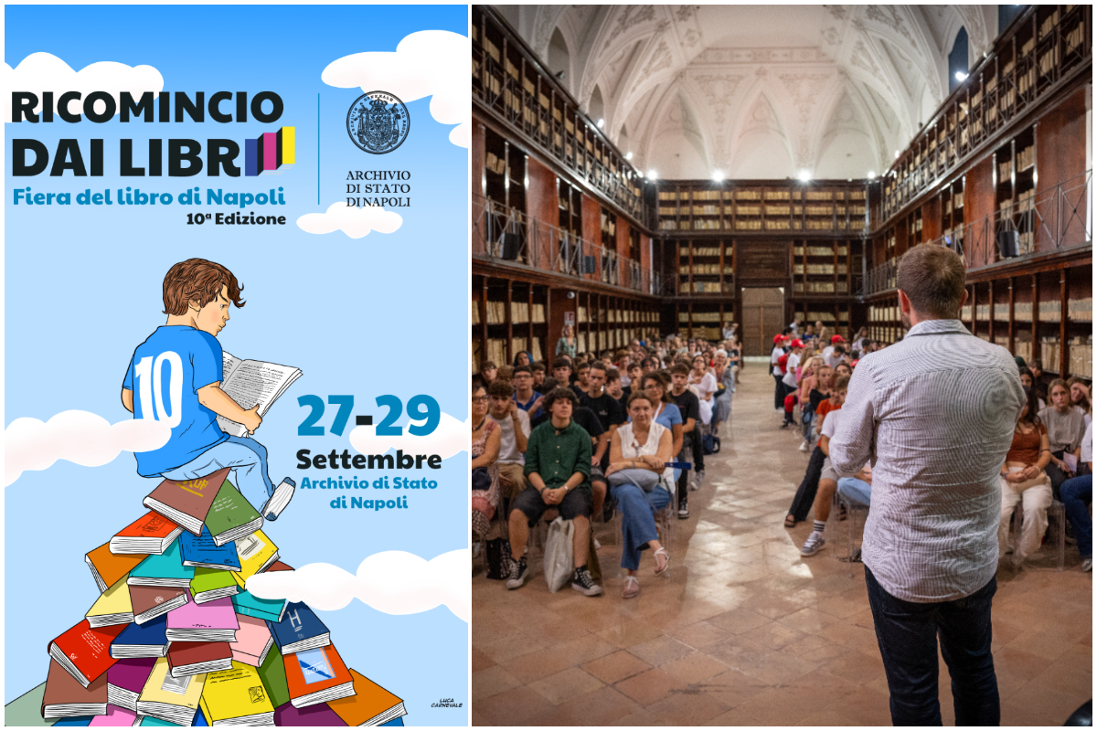 Decima edizione della fiera del libro "Ricomincio dai Libri"