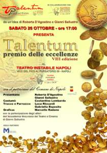 Talentum-Premio delle Eccellenze 2024, l’ottava edizione dedicata ad Enzo Moscato: tra i vincitori Marina Confalone, Almamegretta, Lorenzo Gleijeses e Lorenzo Marone