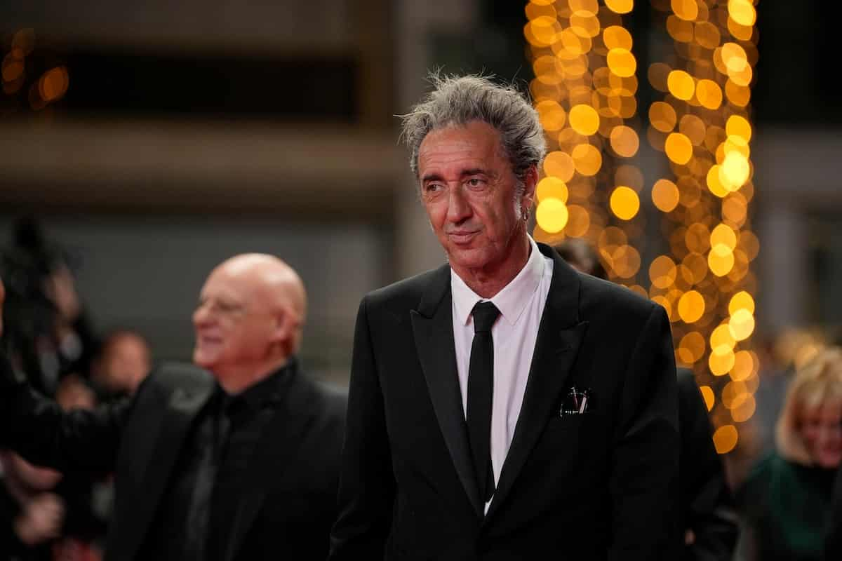 Il regista Paolo Sorrentino