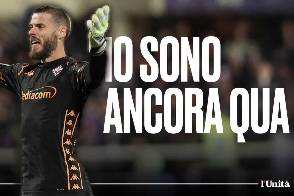 Il portiere spagnolo della Fiorentina David De Gea